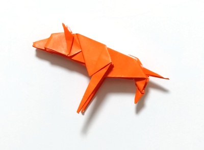 Origami Boxer by Joshua Koppel on giladorigami.com