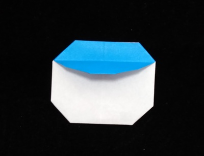 Origami Boy in cap letterfold by Niwa Taiko on giladorigami.com