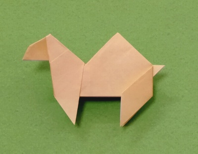 Origami Camel by Matsuno Yukihiko on giladorigami.com