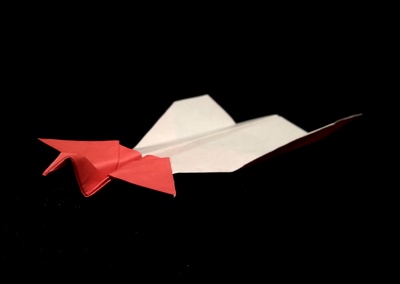 Origami Chinese phoenix by Kumasaka Hiroshi on giladorigami.com