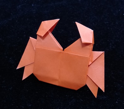 Origami Crab by Enomoto Nobuyoshi on giladorigami.com