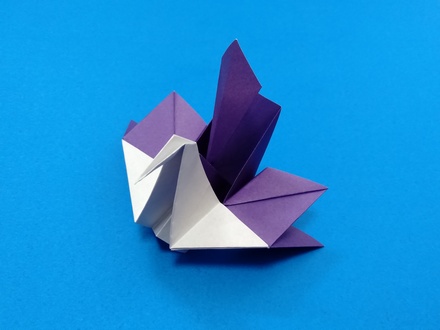 Origami Crane by Ogura Takako on giladorigami.com