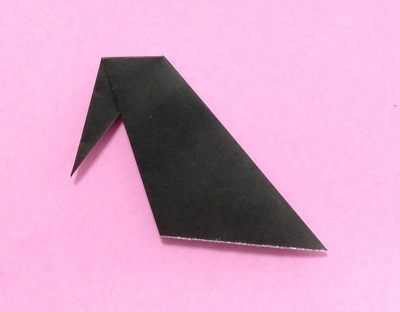 Origami Pecking crow by Traditional on giladorigami.com