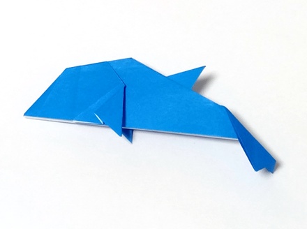Origami Dolphin by Usuda Takayuki on giladorigami.com
