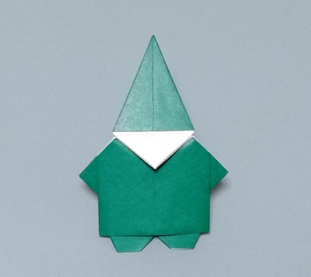 Origami Dwarf by Kawate Ayako on giladorigami.com