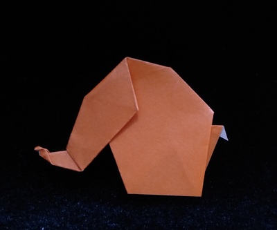 Origami Elephant by Michael Weinstein on giladorigami.com