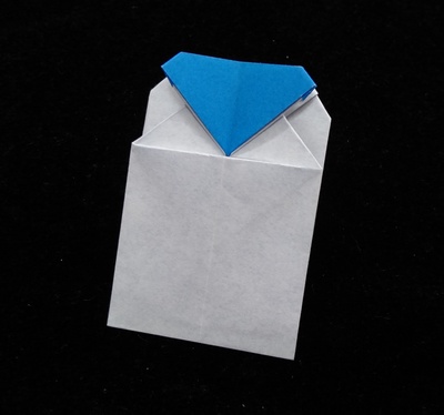 Origami Envelope with a diamond by Sumida Noriko on giladorigami.com