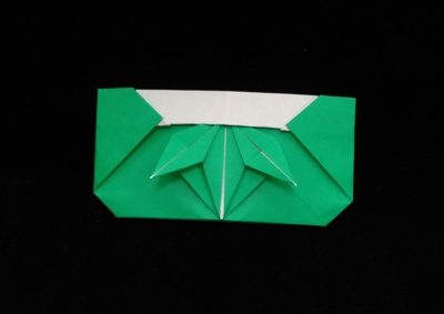 Origami Envelope with bamboo grass by Futawatari Masako on giladorigami.com