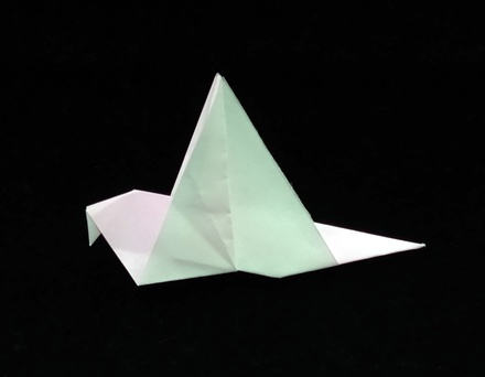Origami Flapping bird by Makoto Yamaguchi on giladorigami.com