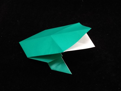 Origami Frog by Aoyagi Shoko on giladorigami.com