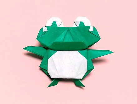 Origami Frog by Jiahui Li (Syn) on giladorigami.com