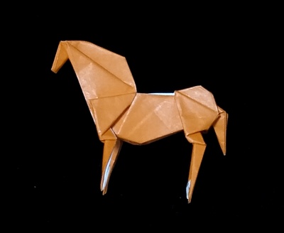 Origami Horse by Sakurai Ryosuke on giladorigami.com