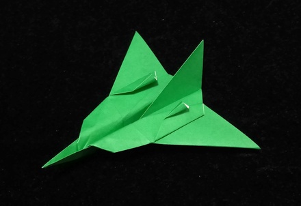 Origami Jet fighter by Fumio Inoue on giladorigami.com