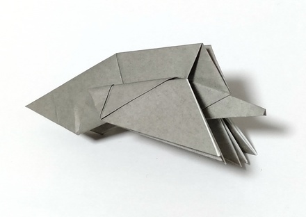 Origami Mole by Sakurai Ryosuke on giladorigami.com