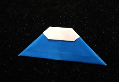 Origami Mount Fuji by Makoto Yamaguchi on giladorigami.com
