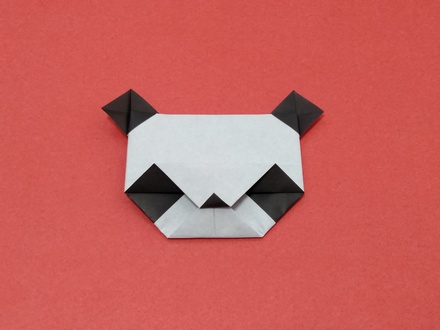 Origami Panda head by Koya Ohashi on giladorigami.com