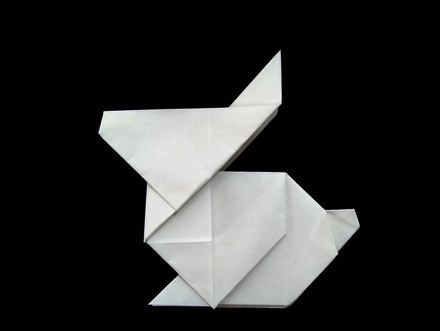 Origami Rabbit by Edwin Corrie on giladorigami.com