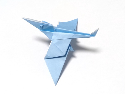 Origami Rhamphorhynchus by Yamada Katsuhisa on giladorigami.com