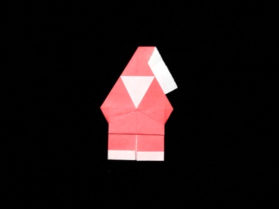 Origami Santa Claus by Asahi Isamu on giladorigami.com