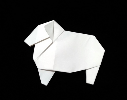 Origami Sheep by Niwa Taiko on giladorigami.com
