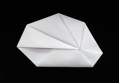 Origami Shell envelope by Paula Versnick on giladorigami.com
