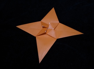 Origami Simple star by David Petty on giladorigami.com