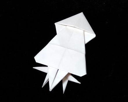 Origami Squid by Takenao Handa on giladorigami.com