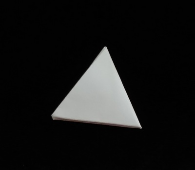 Origami Triangular letterfold by Michael Weinstein on giladorigami.com