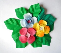 Origami Flower by Asahi Isamu on giladorigami.com